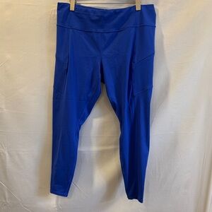 Athleta Women's Vibrant Blue Leggings